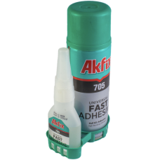 Клей цианоакрилатний з активатором Akfix 705 (50г + 200мл)